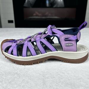 Keen Women's Whisper Sandals Water  Shoes Size 7.5 Violet Lavender New In Box